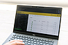 Close up of POWERSCOUT remote monitoring software showing live monitoring systems.