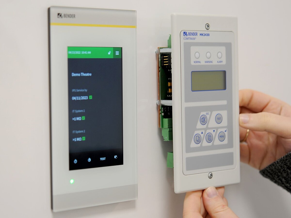 Bender Develops a New Healthcare Touch Screen Remote Alarm